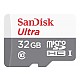 Memoria MicroSD 32GB Sandisk Ultra C10 80MB/s con adaptador SD