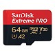 Memoria MicroSDXC Sandisk Extreme Pro 64GB