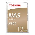 Disco Rígido Interno Toshiba N300 NAS SATA 12TB HD DVR Chia Coin HDWG21CXZSTA